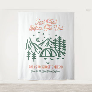 Tenture Dernière piste avant le week-end de l'enterrement 