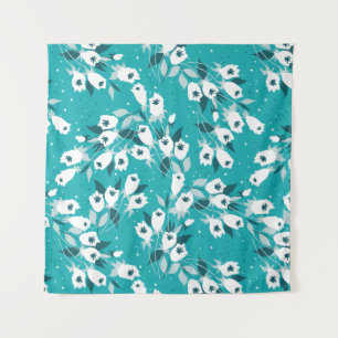 Tenture Design d'art botanique Motif élégant à la fleur de