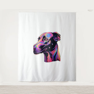 Tenture Design de néon Greyhound