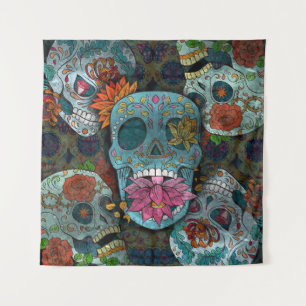 Tenture Dia De Los Muertos