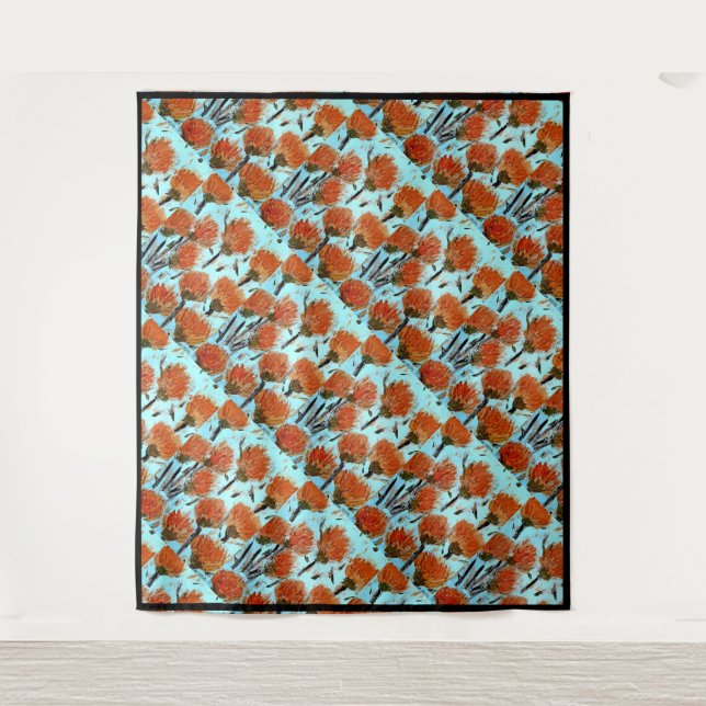 Tenture Dianthus caryophyllus (Devant)