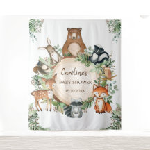 Douce verdure Animaux de la forêt de la maternelle