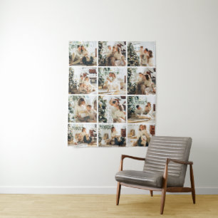 Tenture Douze Photo Collage Famille Photo