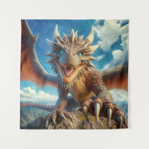 Tenture Dragon de la montagne