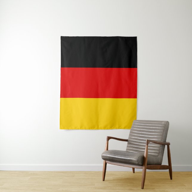 Tenture Drapeau allemand (En situation)