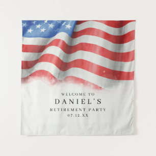 Tenture Drapeau américain