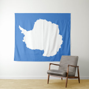 Tenture Drapeau Antarctique