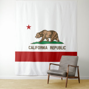 Tenture Drapeau de la Californie