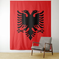 Drapeau de l'Albanie