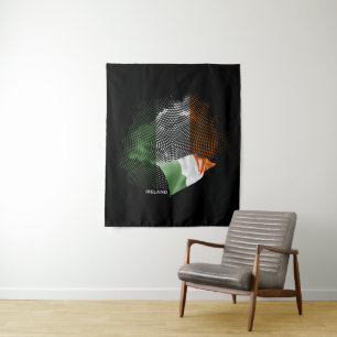 Tenture Drapeau de l'Irlande