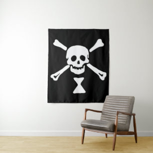 Tenture Drapeau de pirate d'Emanuel Wynne Jolly Roger