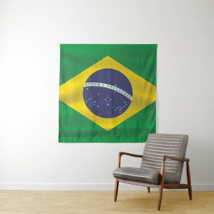 Tenture Drapeau du Brésil