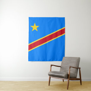 Tenture Drapeau du Congo
