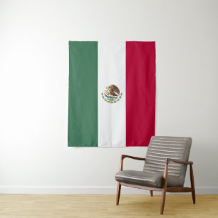 Tenture Drapeau du Mexique