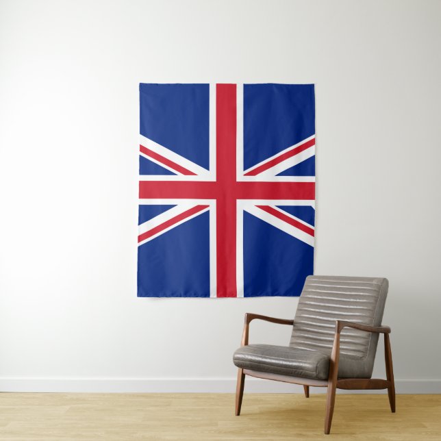 Tenture Drapeau du Royaume-Uni (En situation)