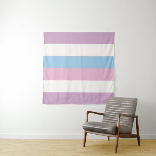 Tenture Drapeau intersexe Carré LGBT