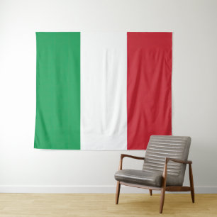 Tenture Drapeau Italie Tricolore