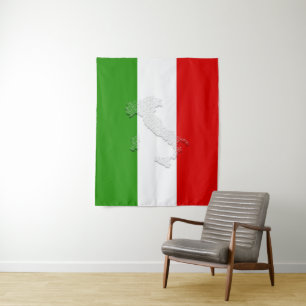 Tenture Drapeau italien