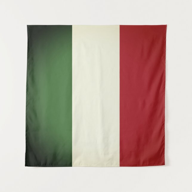 Tenture Drapeau italien (Devant)