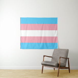 Tenture Drapeau transgenre moyen