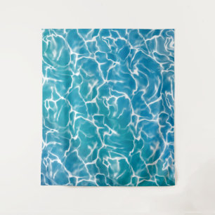 Tenture Eau bleue*