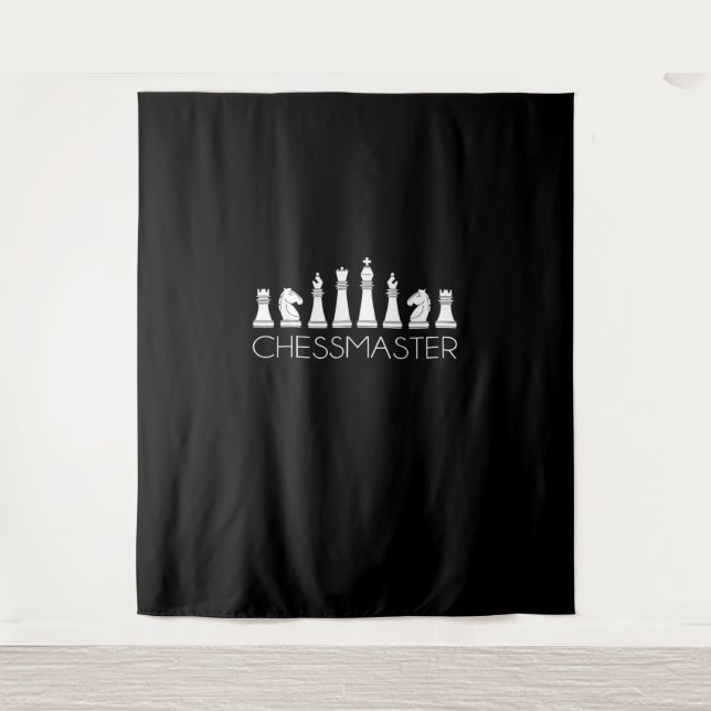 Tenture Échecs - Maître d'échecs (Devant)