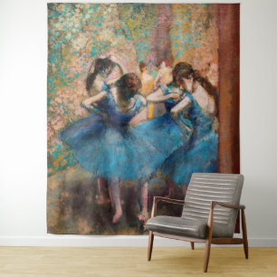 Tenture Edgar Degas - Danseurs en bleu