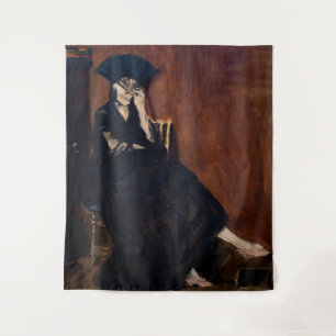 Tenture Edouard Manet - Berthe Morisot avec ventilateur