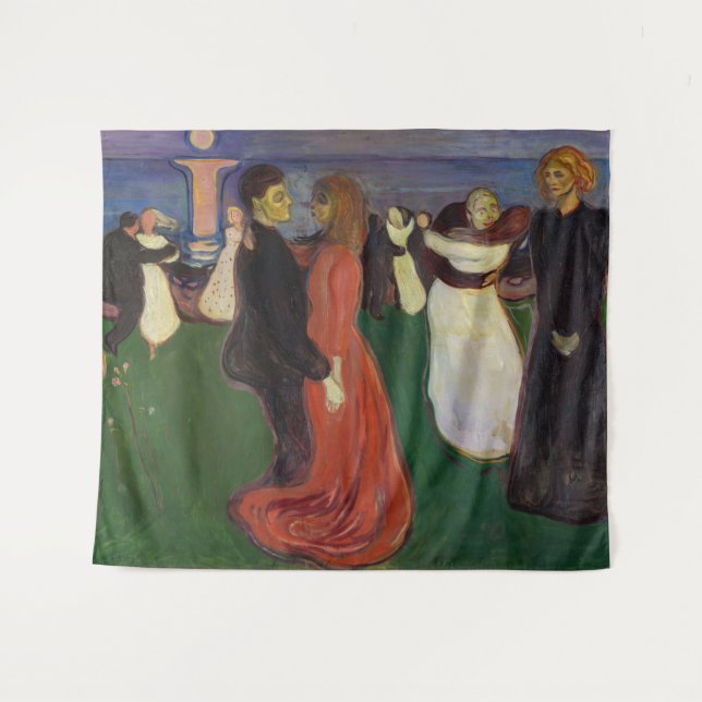 Tenture Edvard Munch - La Danse de la Vie (Devant (Horizontal))