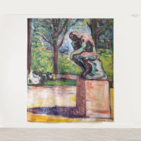 Edvard Munch - Le penseur de Rodin