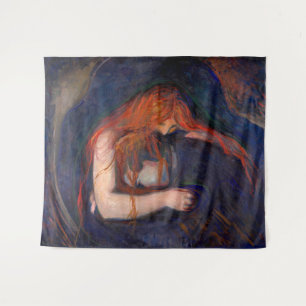 Tenture Edvard Munch - Vampire / Amour et douleur