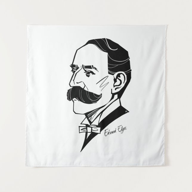 Tenture Edward Elgar (Devant)