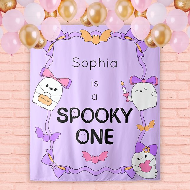 Tenture Éffrayant Un Halloween Anniversaire fond Tapisseri (Créateur téléchargé)