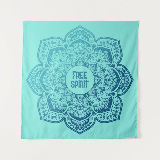 Tenture Eira Mandala Personalized Tapestry (Devant)