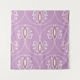 Tenture Élégance de la torsion : géométrique Vintage