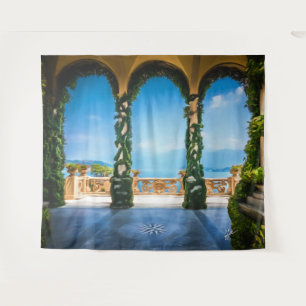 Tenture Elégant Italie Arches Mariage Photo Booth Backdrop