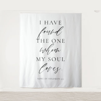 Tenture Elegant Wedding Backdrop banner