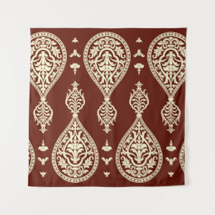 Tenture Éléments vintages sur un arrière - plan sombre