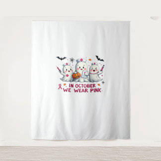 Tenture en octobre, nous portons la connaissance du cancer