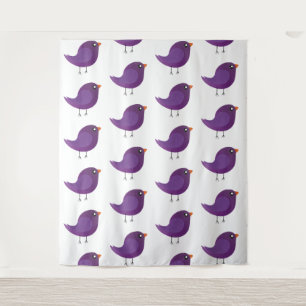 Tenture Enfants mignonette birdy