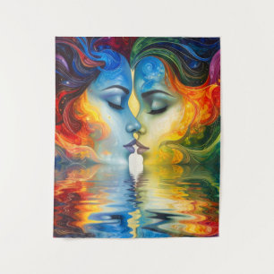 Tenture Entre miroir et mémoire