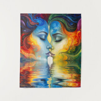Tenture Entre miroir et mémoire