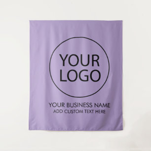 Tenture Entreprise de logo et de texte professionnels pour