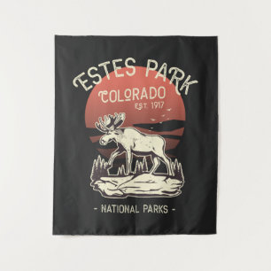 Tenture Estes Park Colorado National Park Moose Sunset