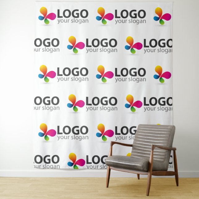 Tenture Étape et répétition de l'événement Logo personnali (En situation)