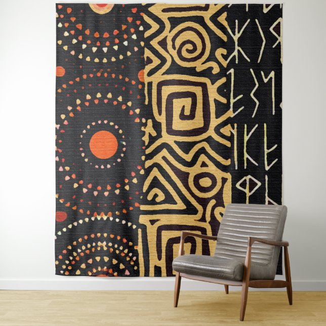 Tenture Ethnique (En situation)