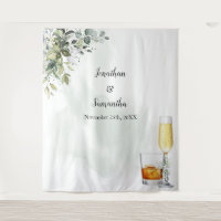 Eucalyptus Bubbles & Bourbon Wedding shower
