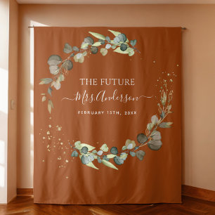 Tenture Eucalyptus Burnt Orange Future Mme Contexte