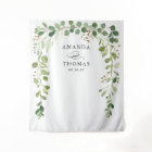 Eucalyptus Verdure Feuille Arc Mariage fond