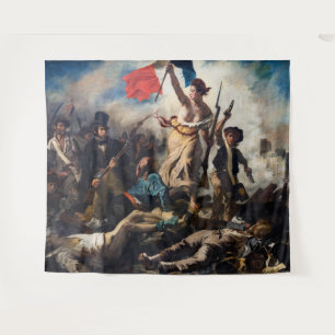 Tenture Eugene Delacroix - La Liberté guidant le peuple